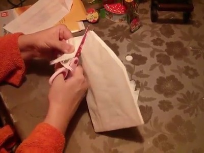 How to make a 3D Christmas Star out of  breakfast bags - Paper Craft
