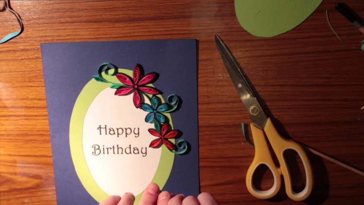 How to make a beautiful birthday card