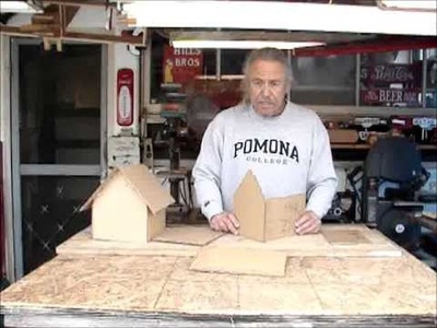 How to make a cardboard house