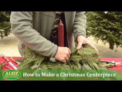 How to Make a Christmas Centerpiece