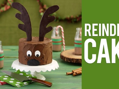 How to Make a Christmas Reindeer Cake