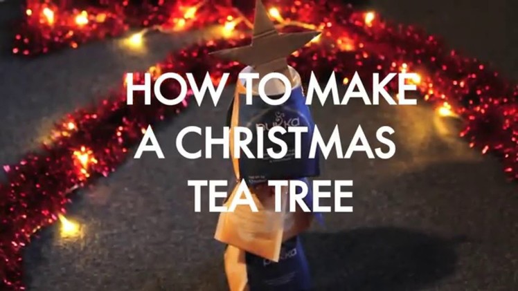 How to make a Christmas Tea Tree
