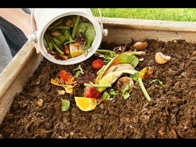 How to Make a Compost From Kitchen Scrape and Garden Waste
