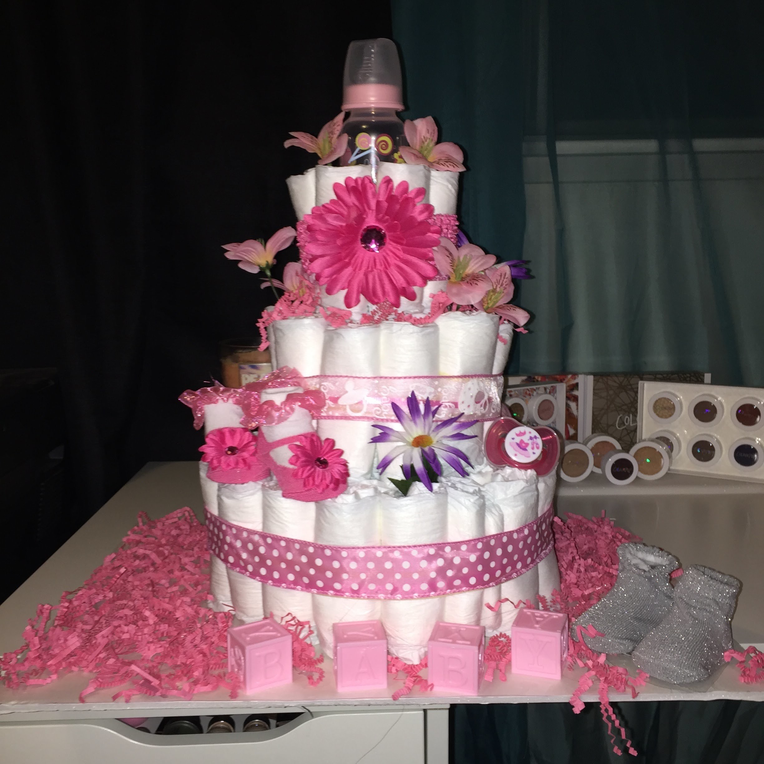 well-i-ve-mastered-the-tiered-diaper-cake-let-s-try-a-baby-carriage