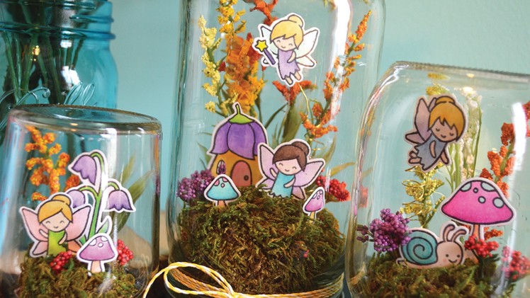 How to make a Fairy Terrarium Jar