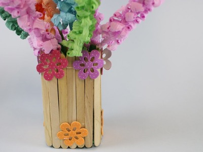 How to Make a Flower Vase from Plastic Bottle - (Recycle)