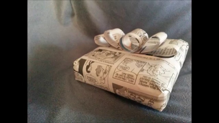 How to Make a Gift-wrapped Box out of Recycled Materials
