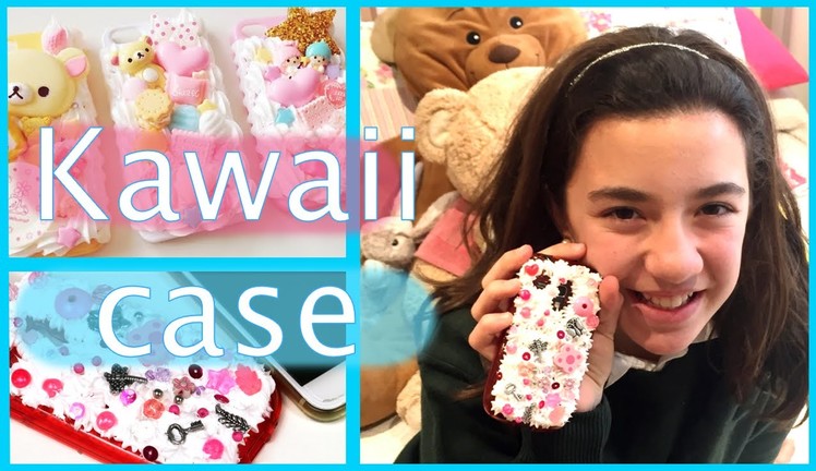 How to make a kawaii phone case with white silicone