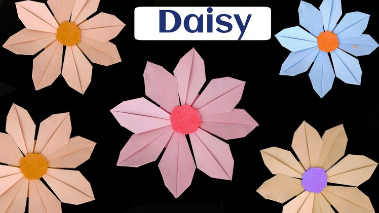 How to make a Paper "Daisy Flower" - Modular Origami