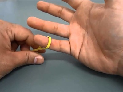 How To Make A Rubber Band Gun With Your Hand