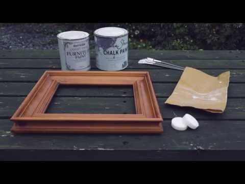 How to Make a Shabby Chic Frame