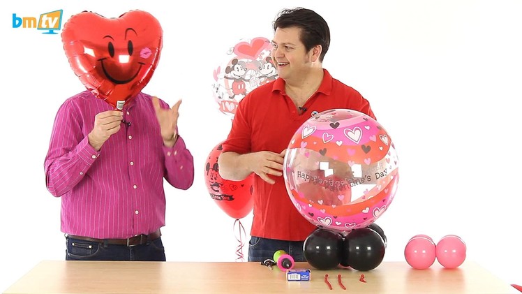 How to Make a Valentine's Balloon Character - BMTV 51
