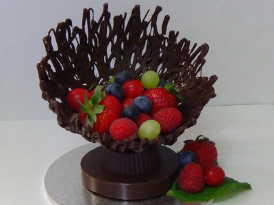 How to make chocolate fruit cup