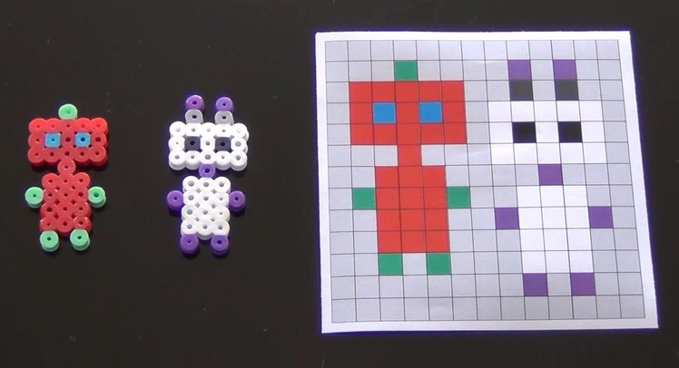 How to Make Cute Perler Bead Baby Robots - Part 2