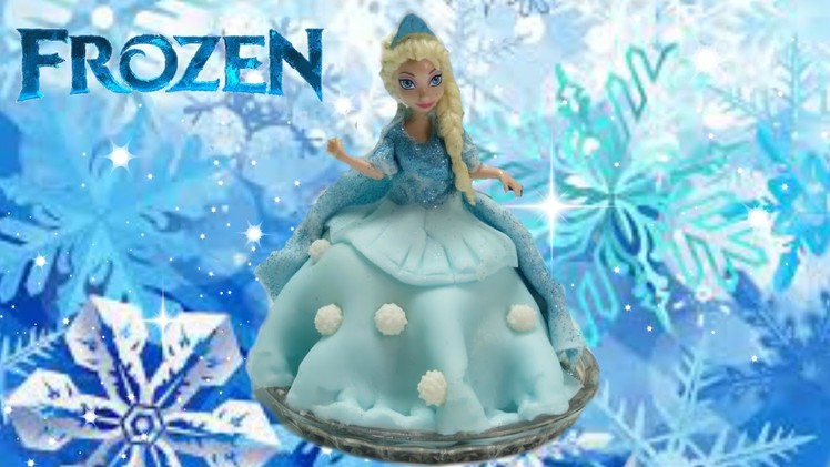How to make Disney Frozen Queen Elsa Cupcake