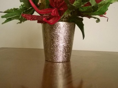 How to make easy Christmas Flower Arrangements