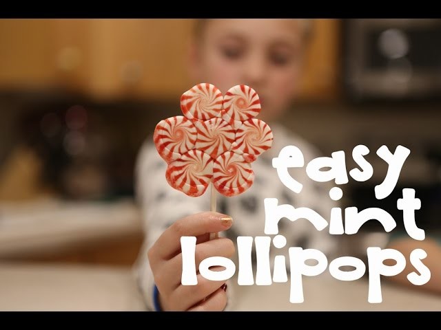 How to make Easy Mint Lollipop Suckers {Episode 11}