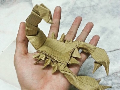 How to make Origami Scorpion (Base)