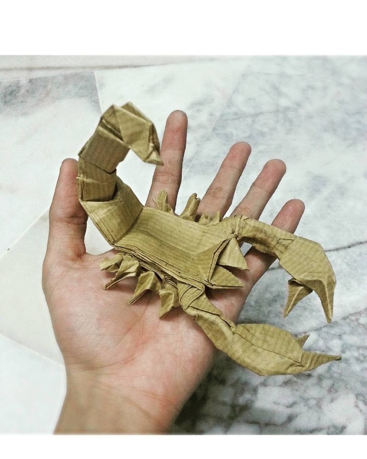 How to make Origami Scorpion (Base)