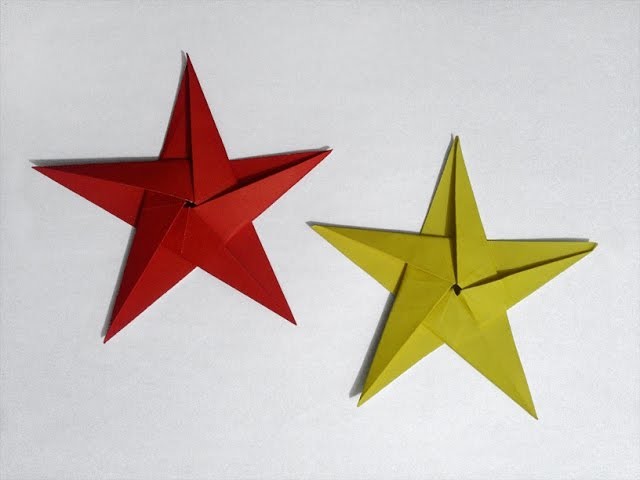 How to make: Paper 5-Pointed Star