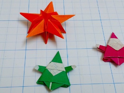 How to make paper santa claus | Noel | Christmas | Xmas