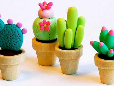 How To Make Play Doh Cactus