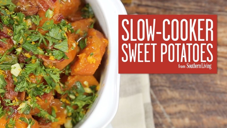 How To Make Slow-Cooker Sweet Potatoes | Southern Living