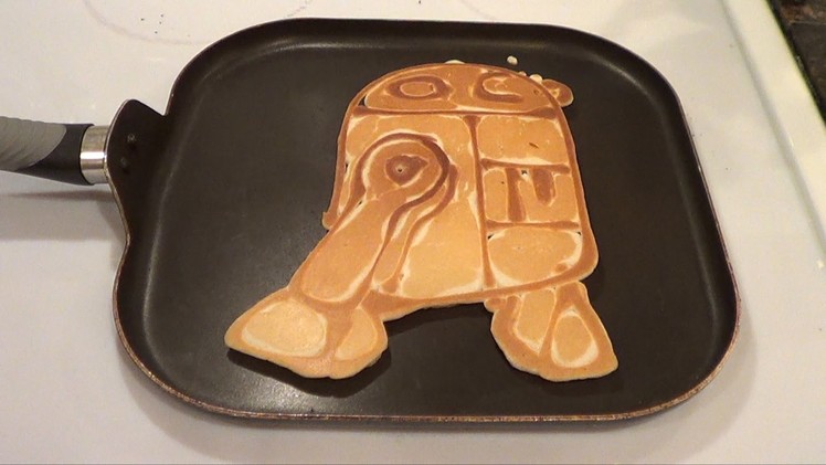 How to Make Star Wars Pancakes (Pancake Art of 15 different Star Wars designs)