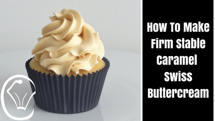 How To Make Thick Stable Caramel Swiss Meringue Buttercream by Cupcake Savvy's Kitchen