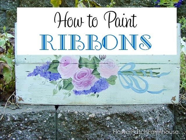 How to Paint Ribbons