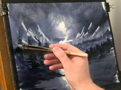 How to paint watercolour landscapes the easy way