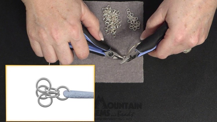 How to Start a Turkish Roundmaille in Chainmaille