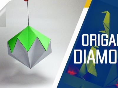 Origami - How To Make An Origami Diamond