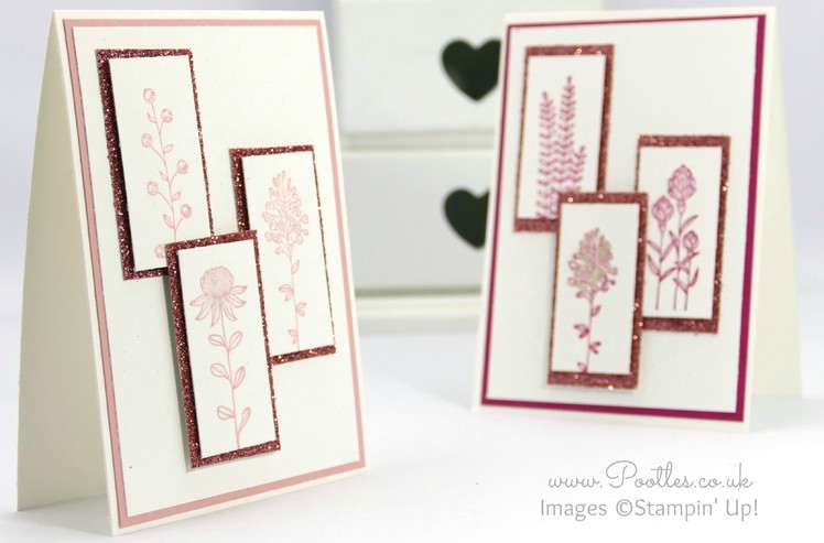 Pootles' Springwatch Field Flowers Card Cut and How To