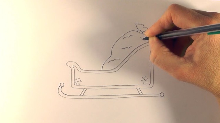 R.E.A.P: How to Draw a Cartoon Santa's Sleigh