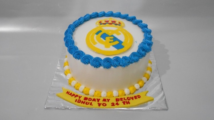 Real Madrid Cake How to Make Easy