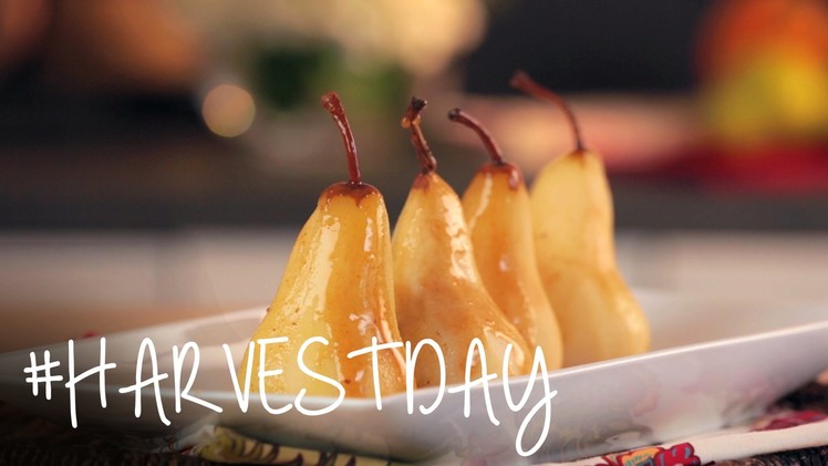 Recipe: How to Make Steamed Pears w. Apple Cider Sauce | #HarvestDay | Oprah Winfrey Network