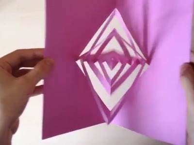 Spinning Card - How to make a Popup Card