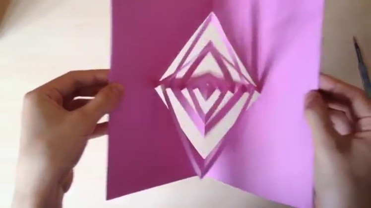 Spinning Card - How to make a Popup Card