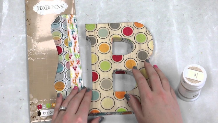 BoBunny - How to Use New Decoupage Paper