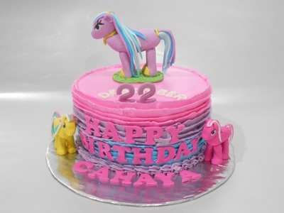 Cake My Little Pony Longish Simple How to Make