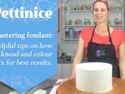 Fondant 101: Sharp edges on your cake.  How to fix cracking or tearing that may happen.