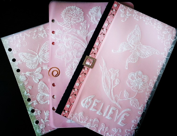 How To: Beautiful 3D Pergamano Pockets for Planners & Bullet Journals