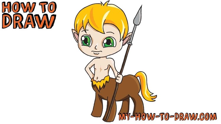 How to draw a Centaur - Easy step-by-step drawing tutorial