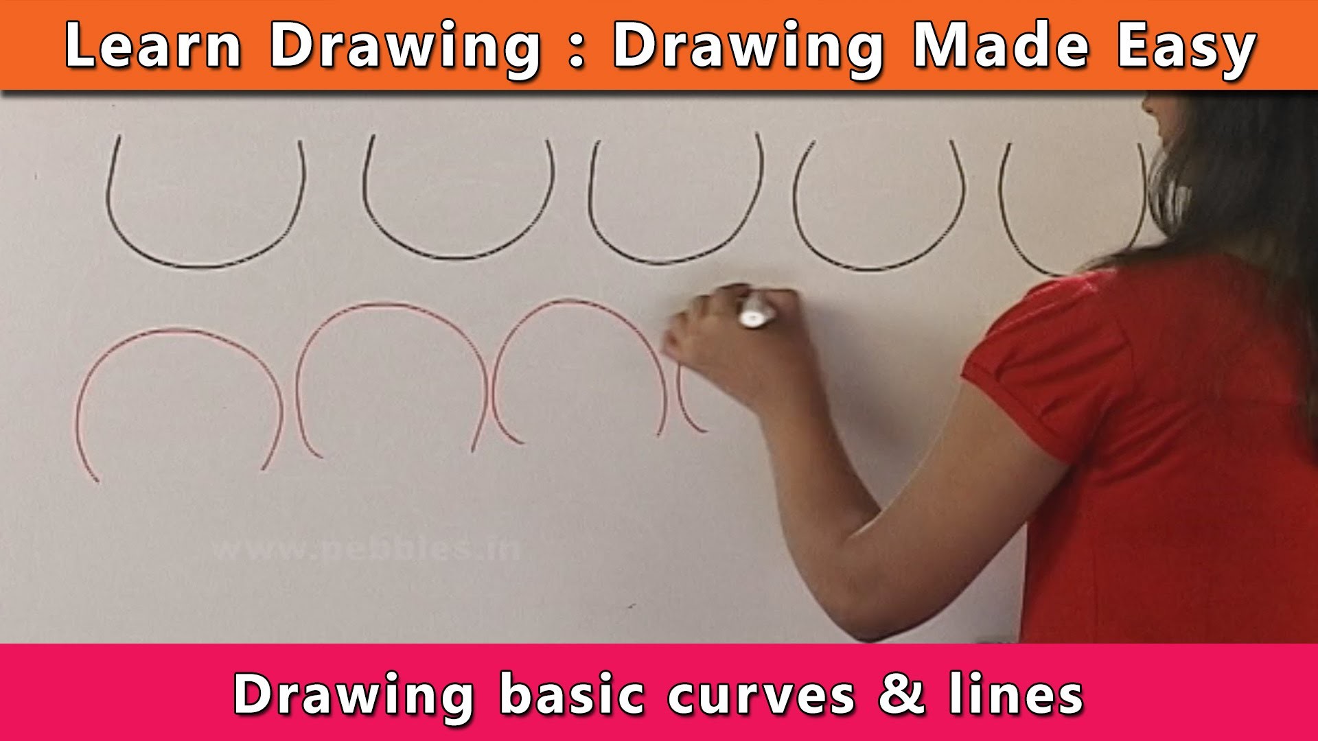 How to draw Curves, Learn Drawing For Kids, Learn Drawing Step By Step