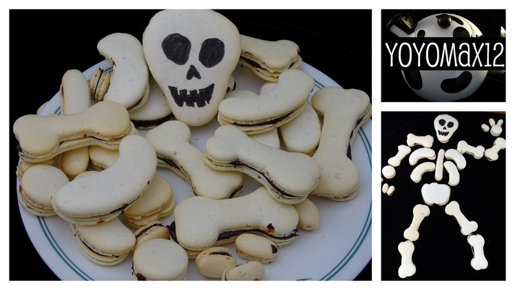 How to make a macaron skeleton - collab with SUGARCODER and yoyomax12