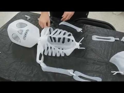 How to Make a Milk Jug Skeleton: Part 2 of 2