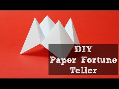 How to Make a Paper Fortune Teller