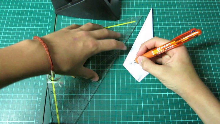 How to make a paper-kunai