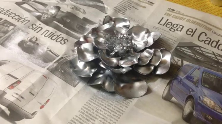 How To Make a Pretty Recycled Plastic Bottle Flower. . . . . . . . . . . 